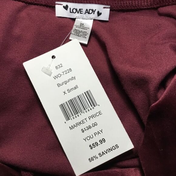 NWT babydoll style dress super soft stretchy puff sleeve witchy whimsygoth Sz XS - Picture 7 of 7